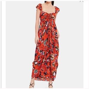 Diane von FurstenbergCelestia Floral Print Maxi Dress Size XS